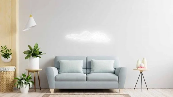 LED neono iškaba "GRAKŠTI MERGINA" - Image 3