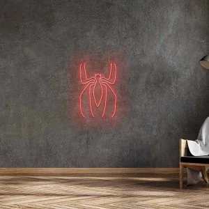 LED neon sign “SPIDER”