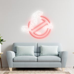 LED neon sign “GHOST CATCHERS”