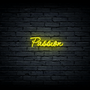 Led neon sign “Passion