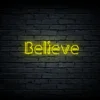 Led neon sign "Believe - Image 2