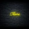 Led neon sign "Cheers