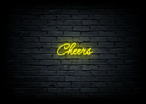 Led neon sign "Cheers