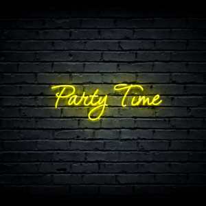 Led neon sign “Party Tune”