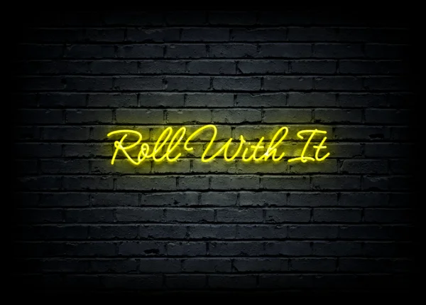 Led neono iškaba "Roll With It" - Image 2