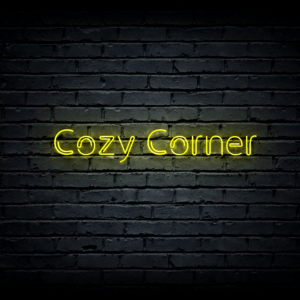 Led neono iškaba „Cozy Corner”