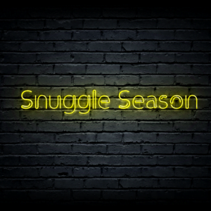 Led neono iškaba „Snuggle Season”