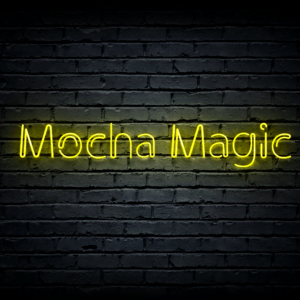 Led neon sign “Mocha Magic”