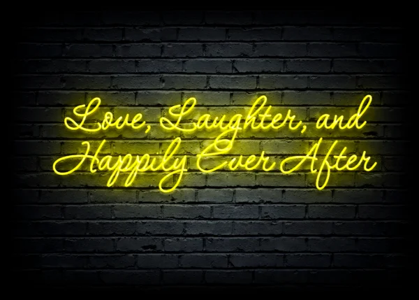 Led neon sign "Love, Laughter, and Happily Ever After" - Image 2