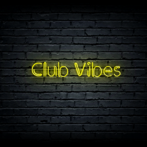 Led neono iškaba „Club Vibes”