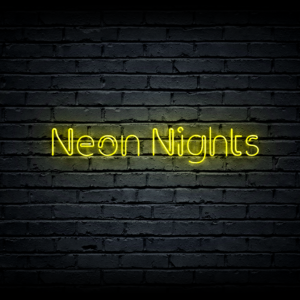 Led neono iškaba „Neon Nights”